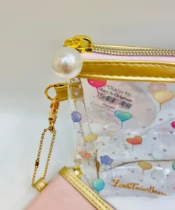 ENESCO Little Twin Stars Balloons 2 Pc Pouch Set