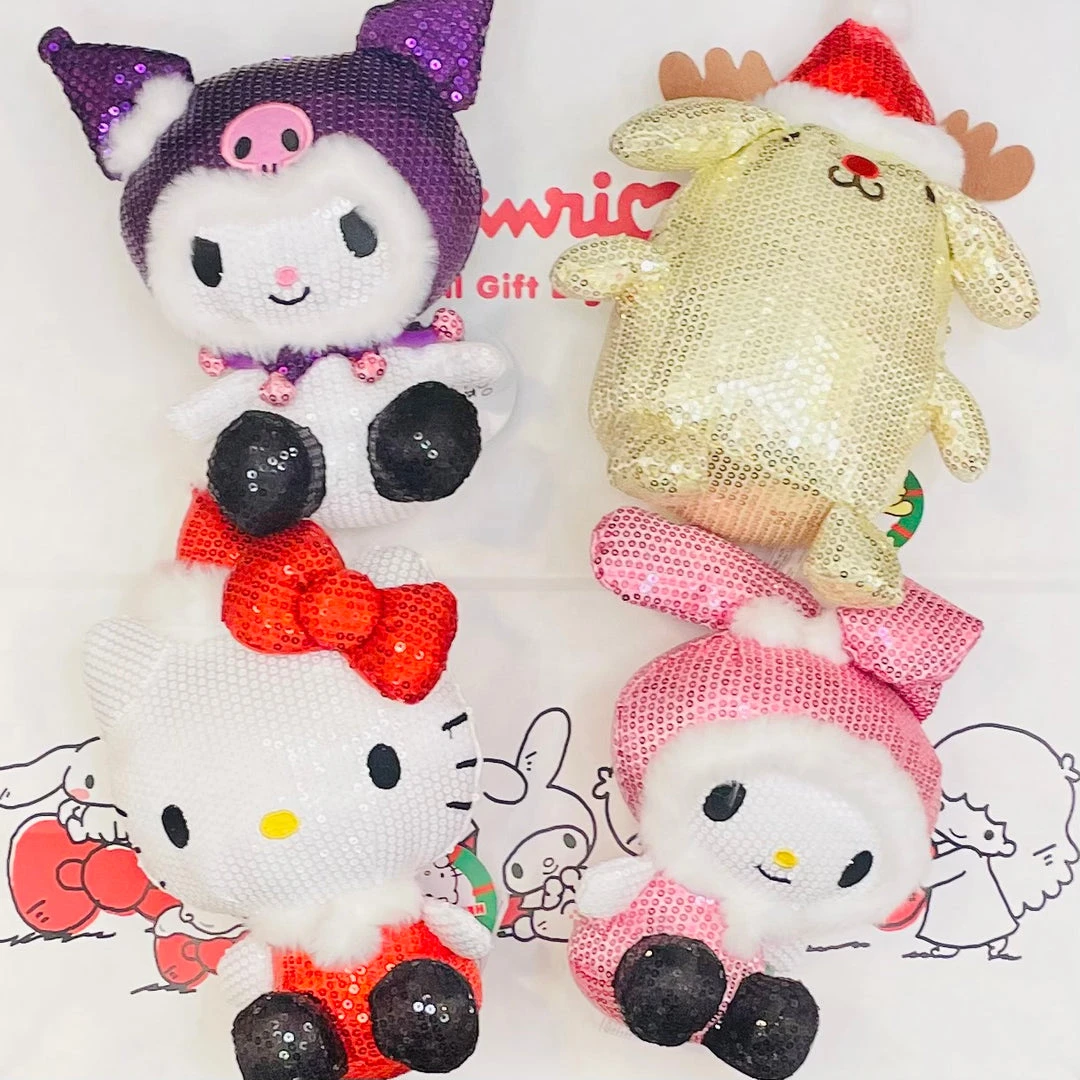 Sanrio Inc Sanrio Holiday Sequin Plush 3 Sanrio Inc Sanrio Holiday Sequin Plush