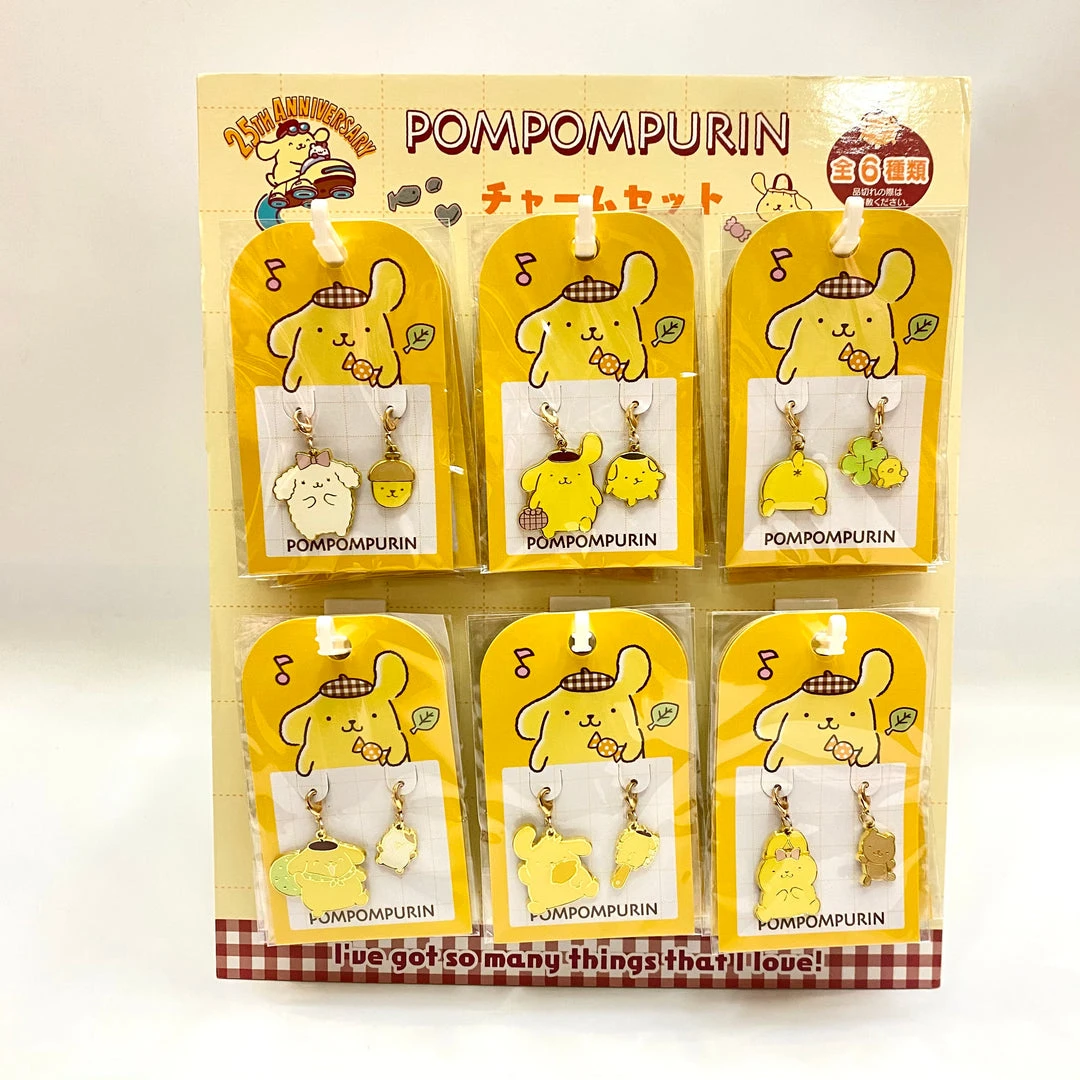 Sanrio Inc Pompompurin Treasure Mini Charms 3 Sanrio Inc Pompompurin Treasure Mini Charms