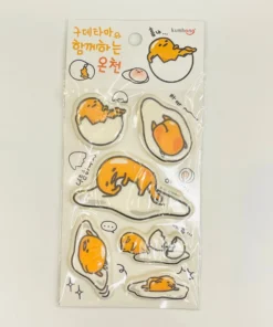 BANZAI LA Gudetama Squishy Stickers