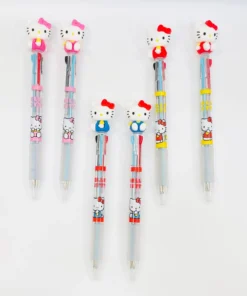 BANZAI LA Hello Kitty Figure 3 Color Ballpoint Pen Pens & Pencils