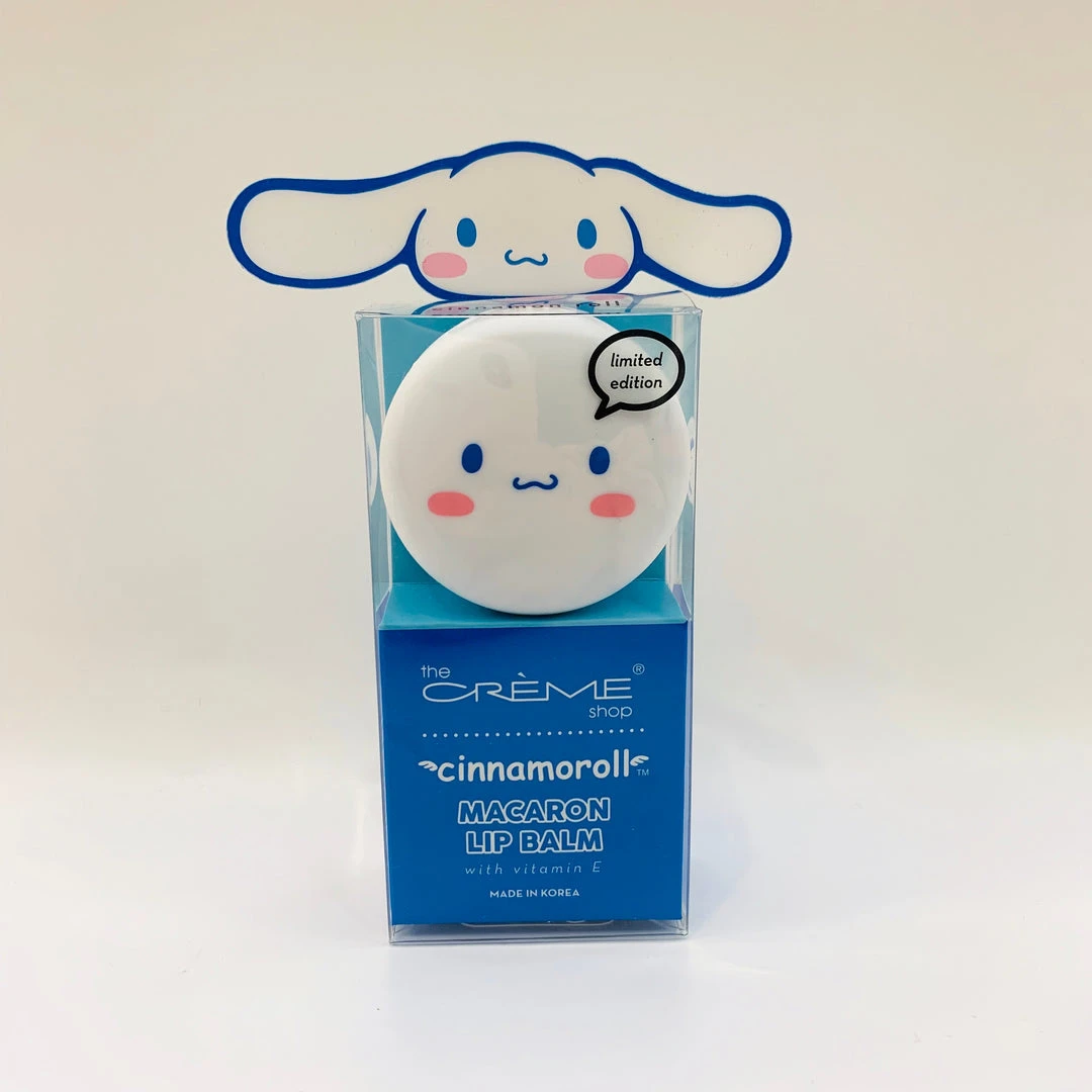 Hello Cutie Shop The Creme Shop The Crème Shop X Cinnamoroll Macaron Lip Balm -Cinnamon Roll 3 Hello Cutie Shop The Creme Shop The Crème Shop X Cinnamoroll Macaron Lip Balm -Cinnamon Roll