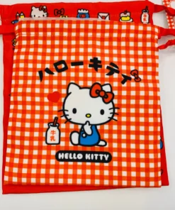 Hello Cutie Shop Hello Kitty Kana Drawstring Bag Set