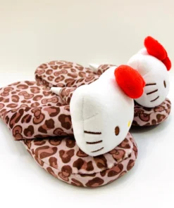 SANRIO INC Hello Kitty Leopard Kid Slippers