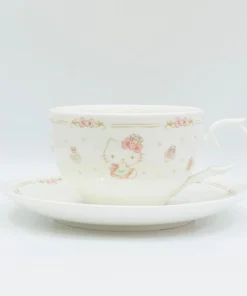 ENESCO Kitchen Hello Kitty Birthday Perfume Cup Saucer