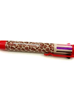Hello Cutie Shop Pens & Pencils Hello Kitty Leopard 8C Ballpoint Pen