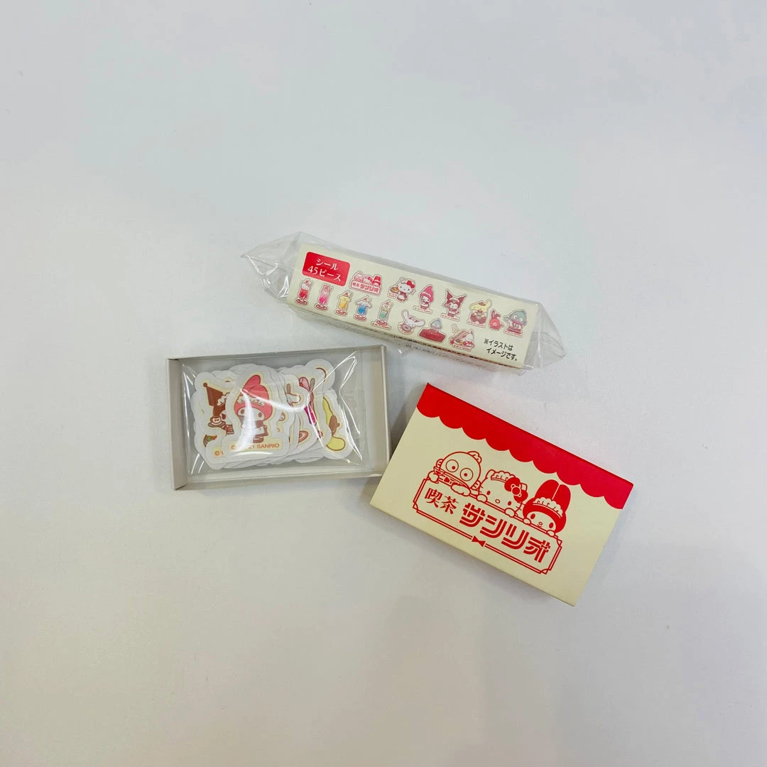 Sanrio Inc Sanrio Café Stickers In Box 3 Sanrio Inc Sanrio Café Stickers In Box