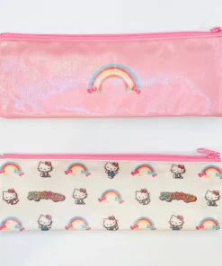 Weactive Inc Hello Kitty Retro Rainbow Pencil Pouch