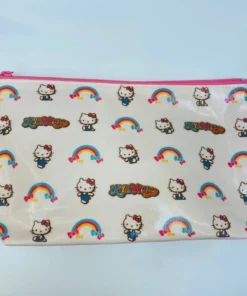 Weactive Inc Wallets & Pouches Hello Kitty Retro Rainbow Pouch AST