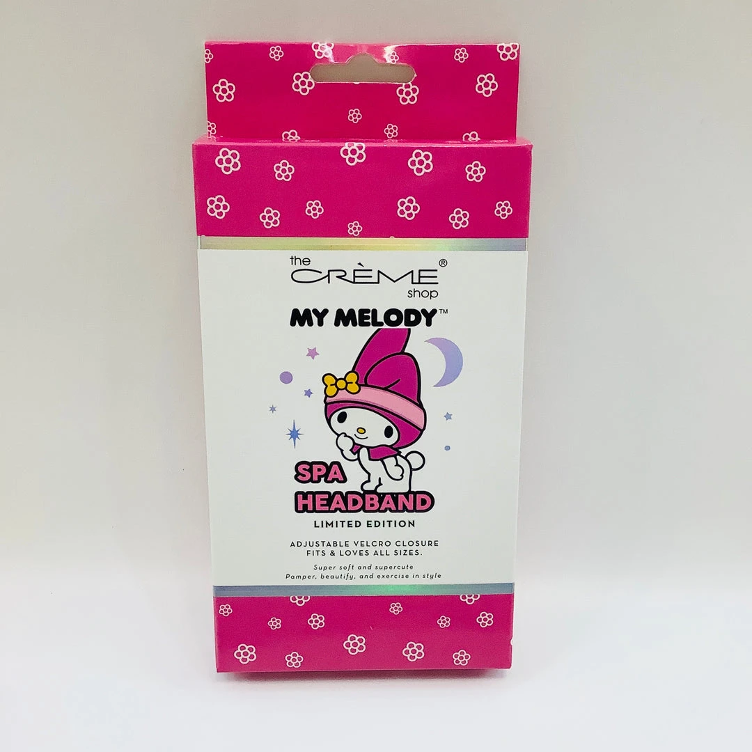 The Creme Shop My Melody X The Crème Shop Spa Headband 3 The Creme Shop My Melody X The Crème Shop Spa Headband