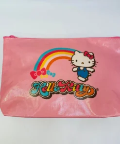 Weactive Inc Wallets & Pouches Hello Kitty Retro Rainbow Pouch AST