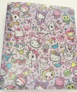 Weactive Magical Tokidoki X Hello Kitty 1" Binder