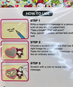 Weactive Inc Tokidoki Hello Kitty X Toki Scratch Sticker