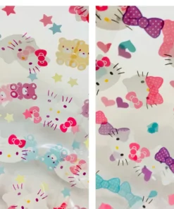 Hello Cutie Shop Hello Kitty 2 Pcs Large Cellophane Bag Set