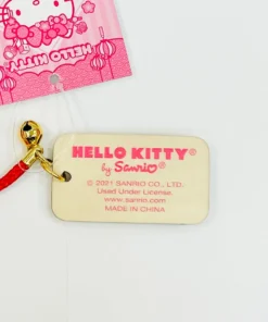 Weactive Inc Keychains & Charms Hello Kitty Japan Pop Wooden Mascot Keyring AST